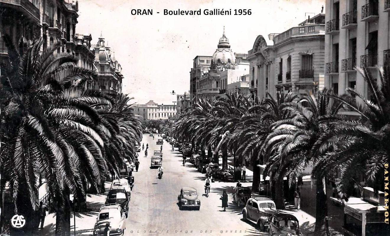 Oran - Boulevard Gallieni - 1956.jpg